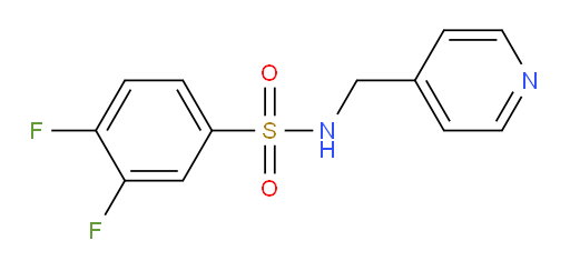 3,4-Difluoro-N-(4-pyridinylmethyl)benzenesulfonamide (ACI)