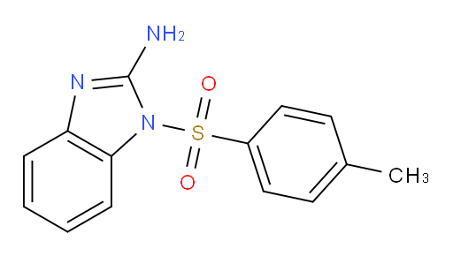 1-[(4-Methylphenyl)sulfonyl]-1H-benzimidazol-2-amine (ACI)