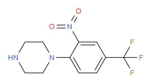 1-[2-Nitro-4-(trifluoromethyl)phenyl]piperazine (ACI)