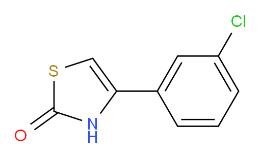 4-(3-Chlorophenyl)-2(3H)-thiazolone (ACI)