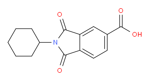 2-Cyclohexyl-2,3-dihydro-1,3-dioxo-1H-isoindole-5-carboxylic acid (ACI)