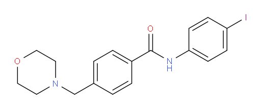 N-(4-Iodophenyl)-4-(4-morpholinylmethyl)benzamide (ACI)