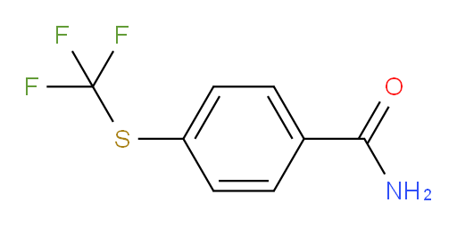 4-[(Trifluoromethyl)thio]benzamide (ACI)