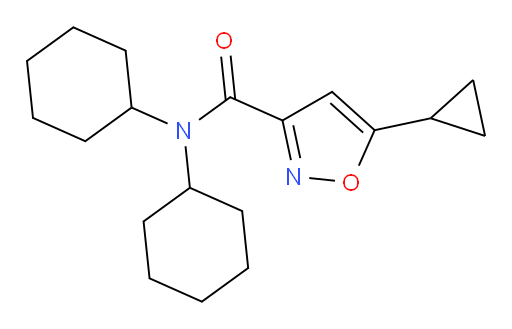 N,N-Dicyclohexyl-5-cyclopropyl-3-isoxazolecarboxamide (ACI)