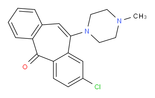 2-Chloro-11-(4-methyl-1-piperazinyl)-5H-dibenzo[a,d]cyclohepten-5-one (ACI)