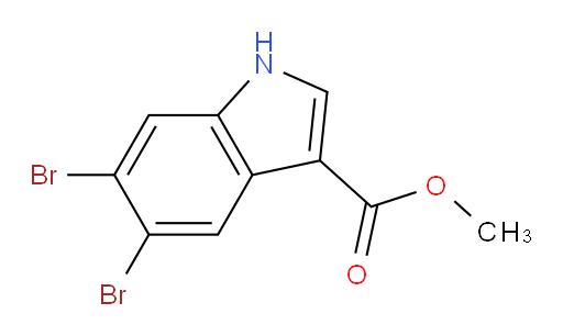 Methyl 5,6-dibromo-1H-indole-3-carboxylate (ACI)