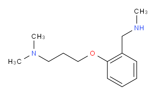2-[3-(Dimethylamino)propoxy]-N-methylbenzenemethanamine (ACI)