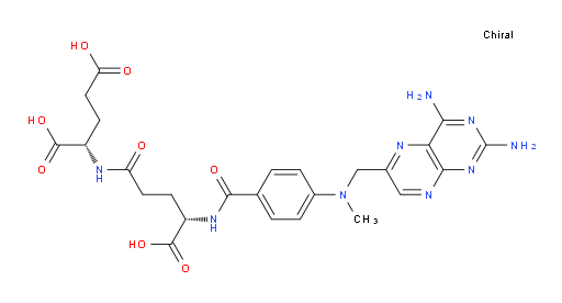 L-Glutamic acid, N-[4-[[(2,4-diamino-6-pteridinyl)methyl]methylamino]benzoyl]-L-γ-glutamyl- (9CI, ACI)