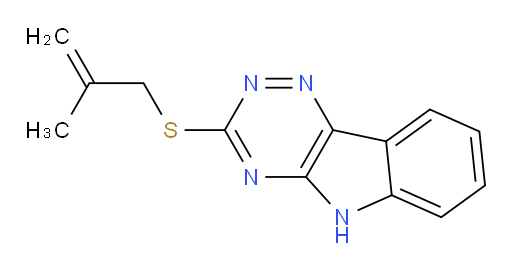 3-[(2-Methyl-2-propen-1-yl)thio]-5H-1,2,4-triazino[5,6-b]indole (ACI)