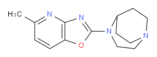 4-(5-Methyloxazolo[4,5-b]pyridin-2-yl)-1,4-diazabicyclo[3.2.2]nonane (ACI)