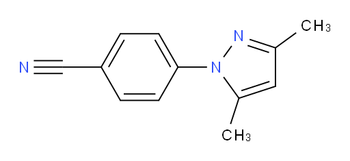 4-(3,5-Dimethyl-1H-pyrazol-1-yl)benzonitrile (ACI)