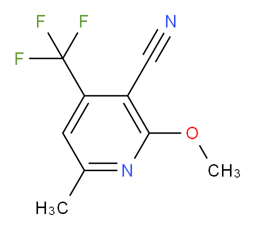 2-Methoxy-6-methyl-4-(trifluoromethyl)-3-pyridinecarbonitrile (ACI)