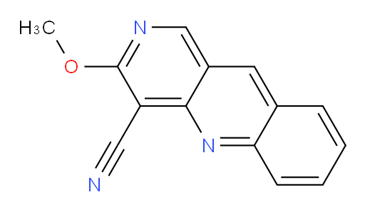 3-Methoxybenzo[b][1,6]naphthyridine-4-carbonitrile (ACI)