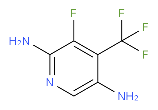 3-Fluoro-4-(trifluoromethyl)-2,5-pyridinediamine (ACI)