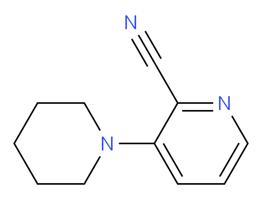 3-(1-Piperidinyl)-2-pyridinecarbonitrile (ACI)