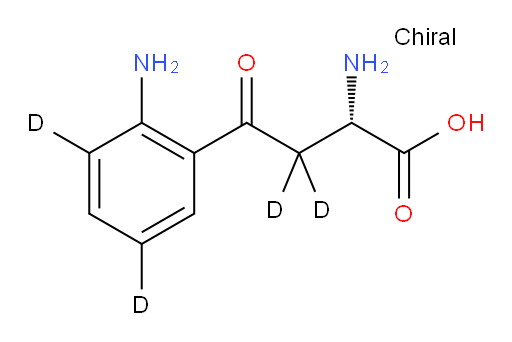 Benzene-3,5-d2-butanoic-β,β-d2 acid, α,2-diamino-γ-oxo-, (αS)- (ACI)