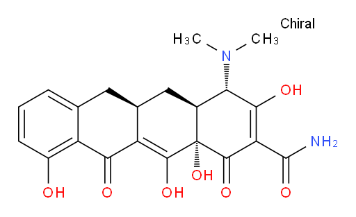 (4S,4aS,5aR,12aS)-4-(dimethylamino)-3,10,12,12a-tetrahydroxy-1,11-dioxo-1,4,4a,5,5a,6,11,12a-octahydrotetracene-2-carboxamide