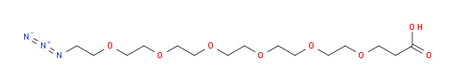 1-azido-3,6,9,12,15,18-hexaoxahenicosan-21-oic acid