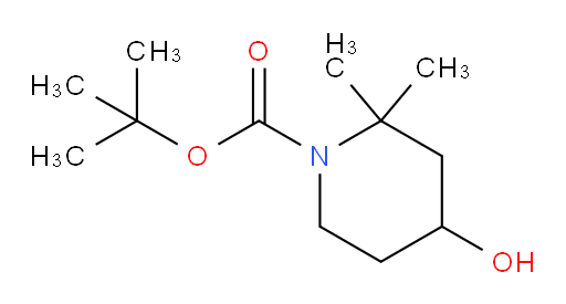 tert-butyl 4-hydroxy-2,2-dimethylpiperidine-1-carboxylate