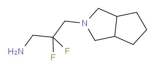 2,2-difluoro-3-{octahydrocyclopenta[c]pyrrol-2-yl}propan-1-amine