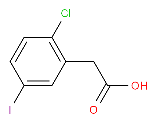 2-(2-chloro-5-iodophenyl)acetic acid